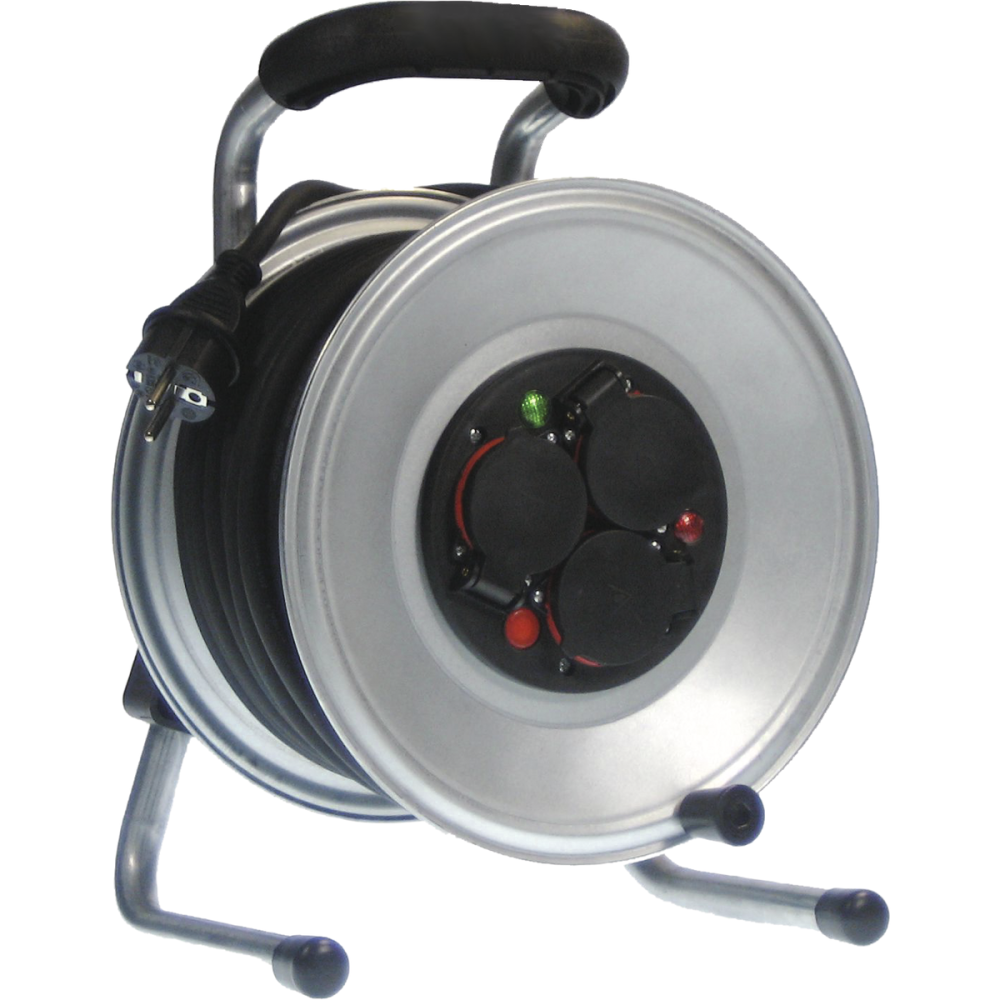 Prailgintuvas met. ritė 25m IP44 neoprenas 1.5mm2 Forch