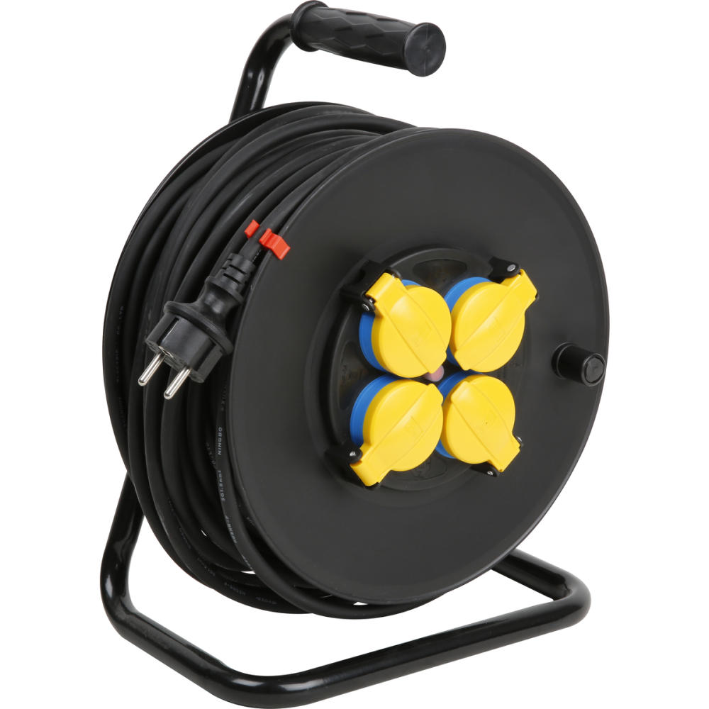 Prailgintuvas plast. ritė 25m IP20 guminis 1.5mm2 Forch